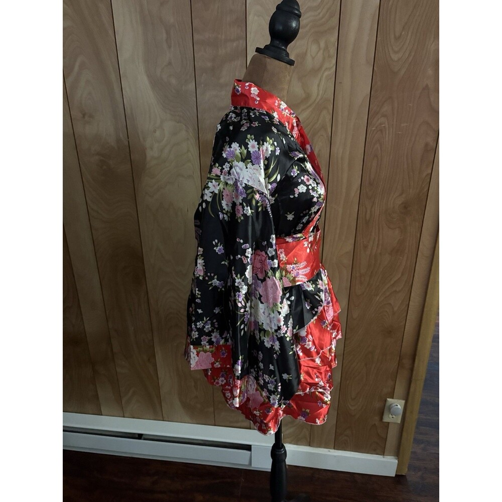 Japanese Traditional Dress Kimono Robe Girls Size 150cm 10-12‎ Halloween Costume - Picture 2 of 8